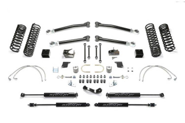 Fabtech K4070M 5" Trail Long Travel Lift Kit with Stealth Shocks for 07-18 Jeep Wrangler Unlimited JK