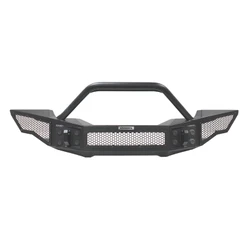 Go Rhino 331201T Rockline Full Width PreRunner Front Bumper for 07-18 Jeep Wrangler JK, 18-25 JL & 20-25 Gladiator JT