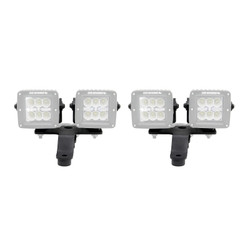 Go Rhino 730230T Cowl Cube Light Mounts for 18-25 Jeep Wrangler JL & 20-25 Gladiator JT