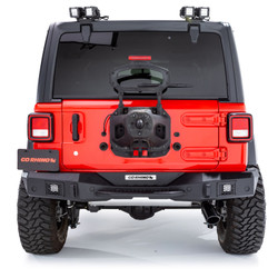 DISCONTINUED Go Rhino 371200T Rockline Full Width Rear Bumper for 18-25 Jeep Wrangler JL