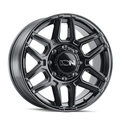 ION Wheels 146-2983GB 146 20x9 5" Backspace Gloss Black Wheel for 19-25 RAM 1500, TRX & RHO