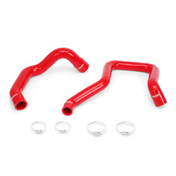 Mishimoto MMHOSE-XJ6-91RD Silicone Radiator Hose Kit Red for 87-90 Jeep Cherokee XJ 4.0L