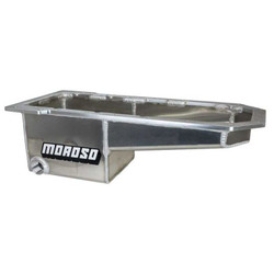 Moroso 21162 10 Quart 7.5" Deep External Wet Sump Oil Pan Single Port Passneger Side for 5.7/6.1/6.4L Gen 3 HEMI