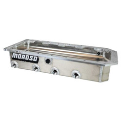Moroso 21163 4-3/4" Deep Dry Sump Oil Pan 4 Port Passenger Side for 6.2L Hellcat Gen 3 HEMI