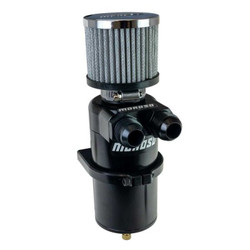 Moroso 85416 Breather Tank Catch Can Dual Inlet -12AN Male