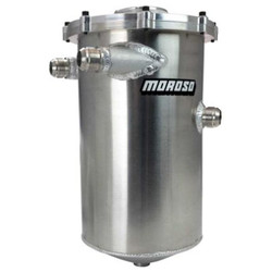 Moroso 22608 Mountain Motor Pro Stock Dry Sump Tank Split Top 16" Tall 8" Diameter 9.5QT