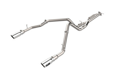 aFe Power 49-32088-P Vulcan Series 3" 304 Stainless Steel Cat-Back Exhaust System Polished Tips for 25-26 RAM 1500 3.0L Hurricane