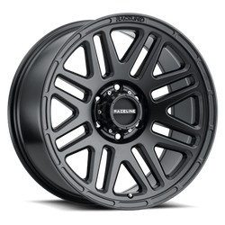 Raceline 944B-68012-00 944B Outlander Satin Black 16x8 5x4.5 4.5" Backspace Wheel for 84-06 Jeep Cherokee XJ, Comanche MJ, Grand Cherokee ZJ, Wrangler YJ & TJ
