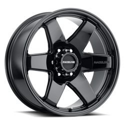 Raceline 942B-68012-00 942B Addict Satin Black 16x8 5x4.5 4.5" Backspace Wheel for 84-06 Jeep Cherokee XJ, Comanche MJ, Grand Cherokee ZJ, Wrangler YJ & TJ