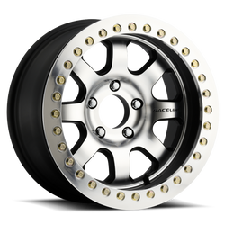 Raceline RT260-78550-19 RT260 Avenger Beadlock 17x8.5 5x5 4" Backspace Wheel for 07-25 Jeep Wrangler JK, JL & Gladiator JT