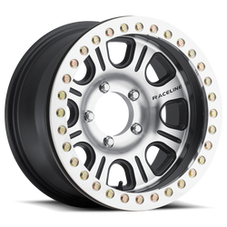 Raceline RT232-78550-19 RT232 Monster Beadlock 17x8.5 5x5 4" Backspace Wheel for 07-25 Jeep Wrangler JK, JL & Gladiator JT