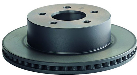 Brembo OE 09.7421.81 PRIME UV Coated Front Disc Brake Rotor for 90-99 Jeep Wrangler YJ, TJ, Cherokee XJ, Comanche MJ & Grand Cherokee ZJ