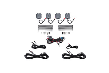 Diode Dynamics DD7740 Stage Series RGBW Rock Light Installer Kit 4-Pack