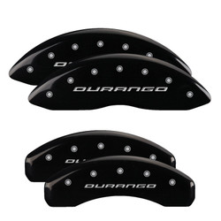 MGP 12204SDG1BK Caliper Covers Black with Durango Logo for 11-26 Durango