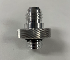 Metco Motorsports MBR0024-10AN 12AN ORB to 10AN Valve Cover Adapter