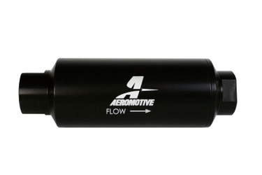 Aeromotive 12341 10 Micron Fuel Filter AN-12 ORB with Microglass Element