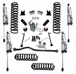 Superlift K928FX 4" Standard Lift Kit with FOX 2.0 Reservoir Shocks for 07-18 Jeep Wrangler Unlimited JK