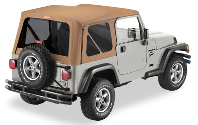 Bestop 51180-37 OEM Replace-A-Top with Tinted Windows Spice for 97-02 Jeep Wrangler TJ