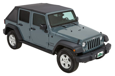 Pavement Ends 56845-35 Sprint Top Soft Black Diamond for 07-09 Jeep Wrangler Unlimited JK