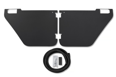 Bestop 20-26 Jeep Gladiator / 18-26 Wrangler JL 4-Door Element Panels (Rear Doors Black)