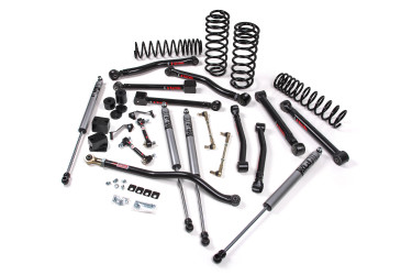 JKS Manufacturing JSPEC126KFA 2.5"J-Krawl Lift Kit FOX 2.0 Adventure Shocks HD Rate Coils for 18-24 Jeep Wrangler Unlimited JL 4 Door