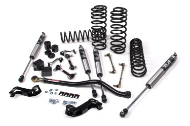 JKS Manufacturing JSPEC142KFA 3.5" J-Kontrol Lift Kit FOX 2.0 Adventure Shocks HD Rate Coils for 18-24 Jeep Wrangler Unlimited JL 4 Door