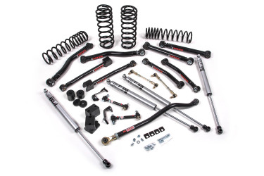 JKS Manufacturing JSPEC147KFA 3" J-Krawl Lift Kit FOX 2.0 Adventure Shocks Standard Rate Coils for 18-24 Jeep Wrangler JL 2 Door
