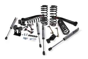 JKS Manufacturing JSPEC155KFA 1.5" J-Venture Lift Kit FOX 2.0 Adventure Shocks for 18-24 Jeep Wrangler Unlimited JL 4 Door