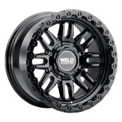 WELD W18479026450 Swift 17x9 4.5" Backspace Gloss Black Wheel for 84-26 Jeep Vehicles