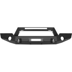 Westin 59-80125 WJ2 Full Width Front Bumper with LED Light Bar Mount for 18-26 Jeep Wrangler JL & 20-26 Gladiator JT