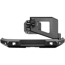 Westin 59-82035 WJ2 Rear Bumper Tire Carrier for 18-26 Jeep Wrangler JL without Sensors