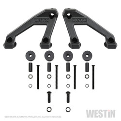 Westin 62-41075 Cowl Mount LED Light Brackets for 18-26 Jeep Wrangler JL & 20-26 Gladiator JT