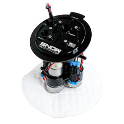 Snow Performance SNF-52410R Triple Pump 470/470/470lph Billet Fuel Hat for 05-23 Challenger, Charger, Magnum & 300 5.7/6.1/6.4L HEMI