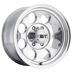 Mickey Thompson Classic III 17x12in - 6x5.5 BP - 4.25in BS - Polished Wheel - 277008
