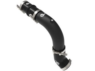 aFe Power 46-20818-B BladeRunner Aluminum Hot Charge Pipe Black for 25-26 RAM 2500/3500 6.7L Cummins