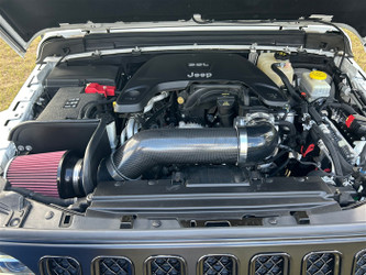 LMI LMI-JEEP-WRANGLER-GLAD-JL-JT Short Ram Cold Air Intake for 18-26 Jeep Wrangler JL & 20-26 Gladiator JT 3.6L