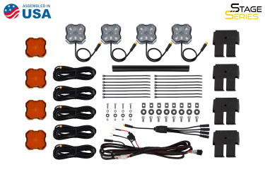 Diode Dynamics DD8443 Stage Series LED Scene Light Kit for Kuat IBEX Bed Rack