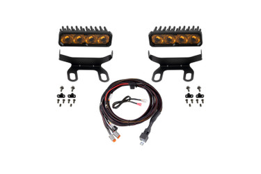 Diode Dynamics 2013-2018 Ram 1500 Ram Standard SS6 Pro LED Kit Yellow Driving 3000K