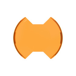 KC HiLiTES 5208 8" SlimLite LED Light Shield Amber