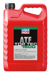 LIQUI MOLY 5L Top Tec ATF 1800 Transmission Fluid For Dodge, Chrysler, Jeep ZF 8HP Drivetrain, Case of 4 (21qt total) - 22036