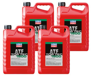 LIQUI MOLY 22036 Top Tec ATF 1800 Transmission Fluid for Chrysler, Dodge & Jeep ZF 8HP Drivetrain Case of 4 - 5L Jugs (21.12 Quarts)