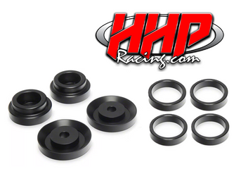 HHP Racing Billet Aluminum Rear Cradle Lockout Kit for 06-23 Challenger, Charger, Magnum & 300