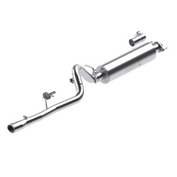 MBRP S5534AL ARMOR Lite Street Profile Cat-Back Exhaust for 86-01 Jeep Cherokee XJ 2.5/4.0L