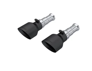 MBRP T5204BLK OEM Replacement Tips Black Stainless Steel for 09-24 Dodge & RAM 1500 Classic 5.7L HEMI