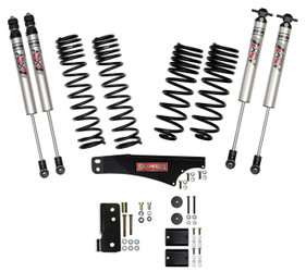 Skyjacker JK25BKXMLT 2.5" Dual Rate Long Travel Suspension Lift Kit with ADX 2.0 Shocks for 07-18 Jeep Wrangler Unlimited JK
