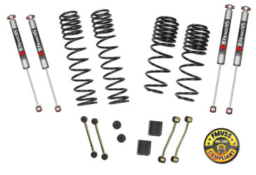 Skyjacker JL20RBPMLT 2.5" Dual Rate Long Travel Suspension Lift Kit with M95 Monotube Shocks for 18-26 Jeep Wrangler JL 2-Door Rubicon