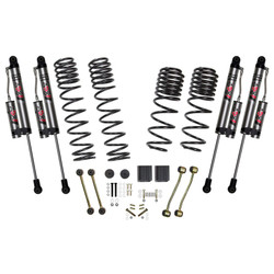 Skyjacker JL25BKXLTD 2.5" Dual Rate Long Travel Suspension Lift Kit with ADX 2.0 Remote Reservoir Shocks for 20-23 Jeep Wrangler JL 3.0L EcoDiesel non-Rubicon