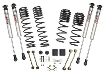 Skyjacker JL25R3BKXMLT 2.5" Dual Rate Long Travel Suspension Lift Kit with ADX 2.0 Shocks for 21-26 Jeep Wrangler Unlimited JL 392 HEMI