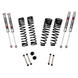 Skyjacker G251PMLTD 2.5" Front 1" Rear Dual Rate Long Travel Coil Spring Lift Kit with M95 Monotube Shocks for 20-26 Jeep Gladiator JT 3.0L EcoDiesel non-Rubicon
