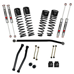 Skyjacker G351RKMLT 3.5" Front 2.5" Rear Dual Rate Long Travel Coil Spring Lift Kit with M95 Monotube Shocks for 20-26 Jeep Gladiator JT 3.6L Rubicon
